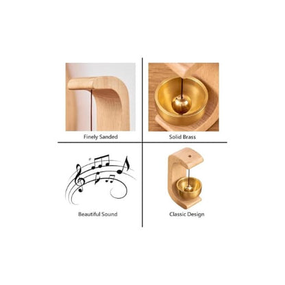Wooden Magnetic Door Bell